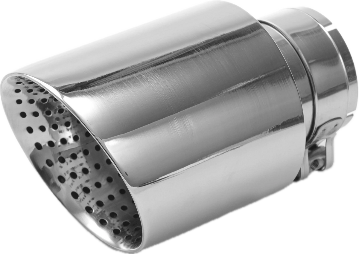 1pcs CARS attachment Exhaust pipe stainless steel 304 tail throat horn outlet hole large diamete - Automotive LED Light