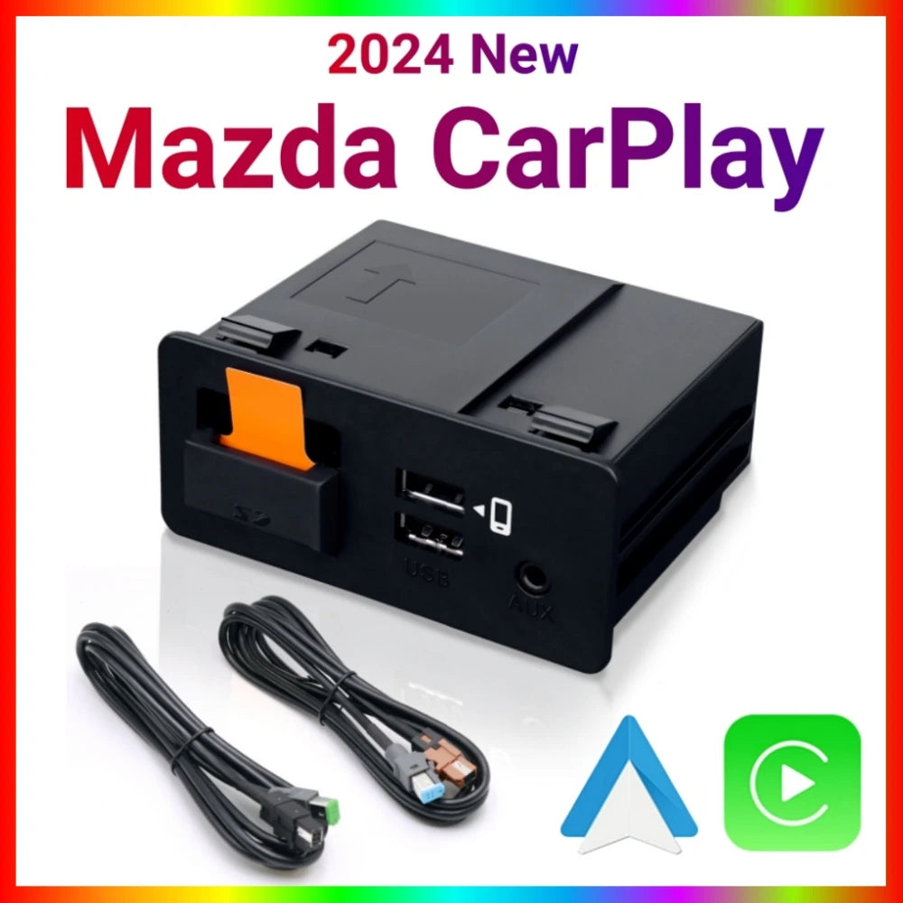 Upgrade CarPlay Android Auto USB Adapter Hub OEM Retrofit For Mazda 2 3 6 CX30 CX5 CX8 CX9 | AUTOKITSHOP
