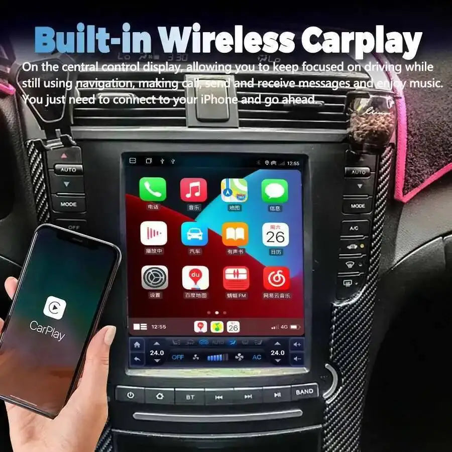 For Acura TL 2004 -2008 10.4inch Android 15 Car Radio Multimedia Player Auto Stereo GPS Na | AUTOKITSHOP