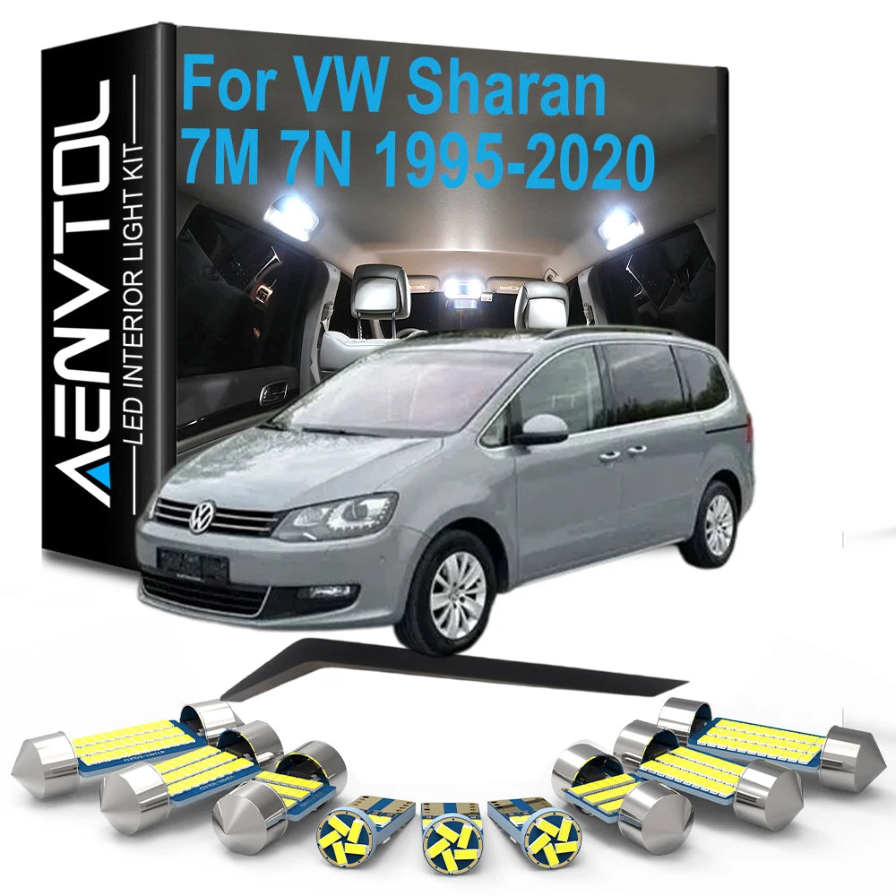 LED Interior Light Kit for VW 1996-2015 - Canbus Error-Free Interior Bulbs