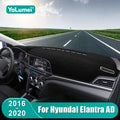 For Hyundai Elantra AD 2016 2017 2018 2019 2020 Car Dashboard Sun Shade Cover Instrument Desk No - Automotive LED Light