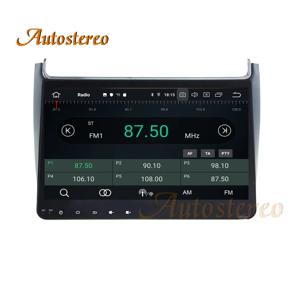 Android 13 Wireless Carplay Car Radio GPS Navigation Unit For Volkswagen Polo 2015-2019 Au