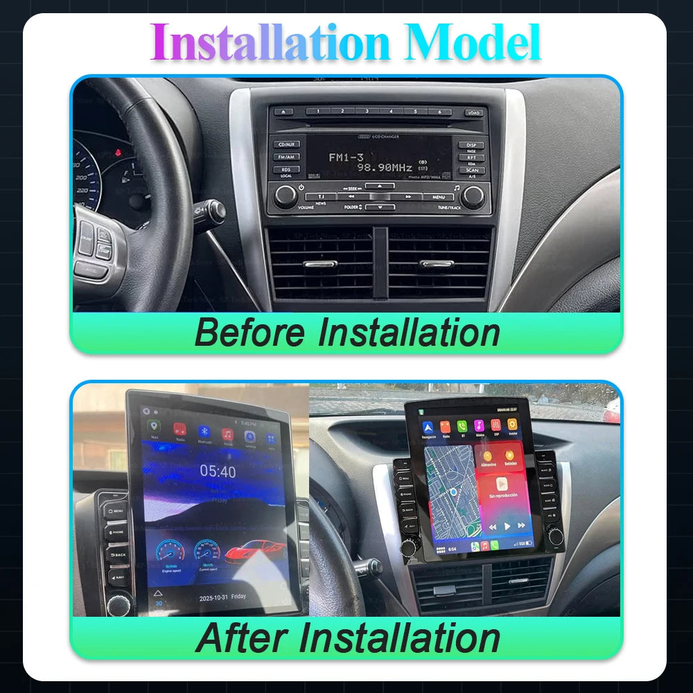 Android 16 Car Radio For Subaru Forester 3 Sh 2007 - 2013 For Subaru Impreza Gh Ge 2007-20 | AUTOKITSHOP