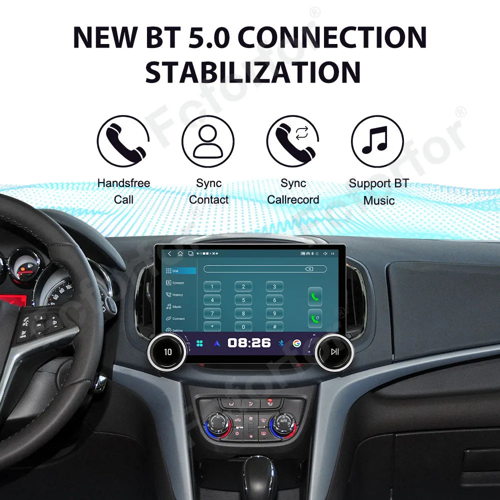 Sleek Modern 11.5 Inch Android 15 Luxury HD Display Wireless CarPlay Android Auto GPS Radi