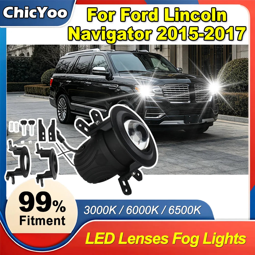 2.0 inch Projector Spotlight Lens Led Fog Lights LED Projector LED Driving Fog Lamps Kit F