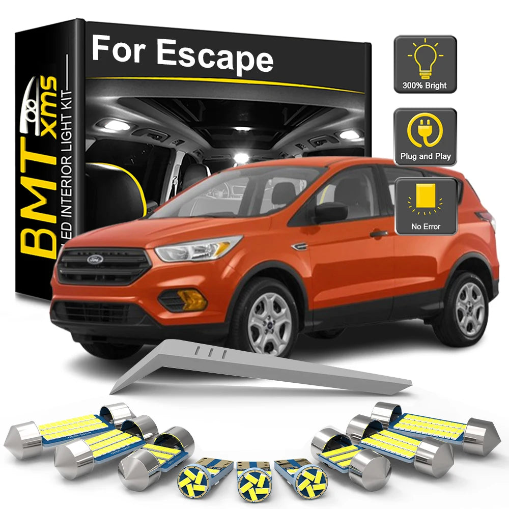 LED Interior Light Kit for Ford Escape 2001-2013 - Canbus Dome Map Door Trunk Bulbs | AUTOKITSHOP