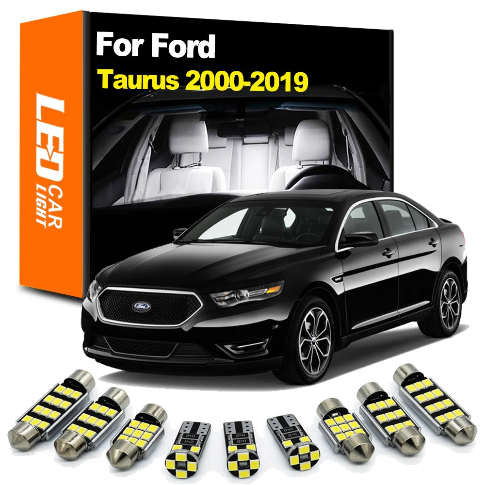 LED Interior Light Kit for Ford Taurus 2000-2013 - Canbus Dome Map Door Trunk Bulbs | AUTOKITSHOP