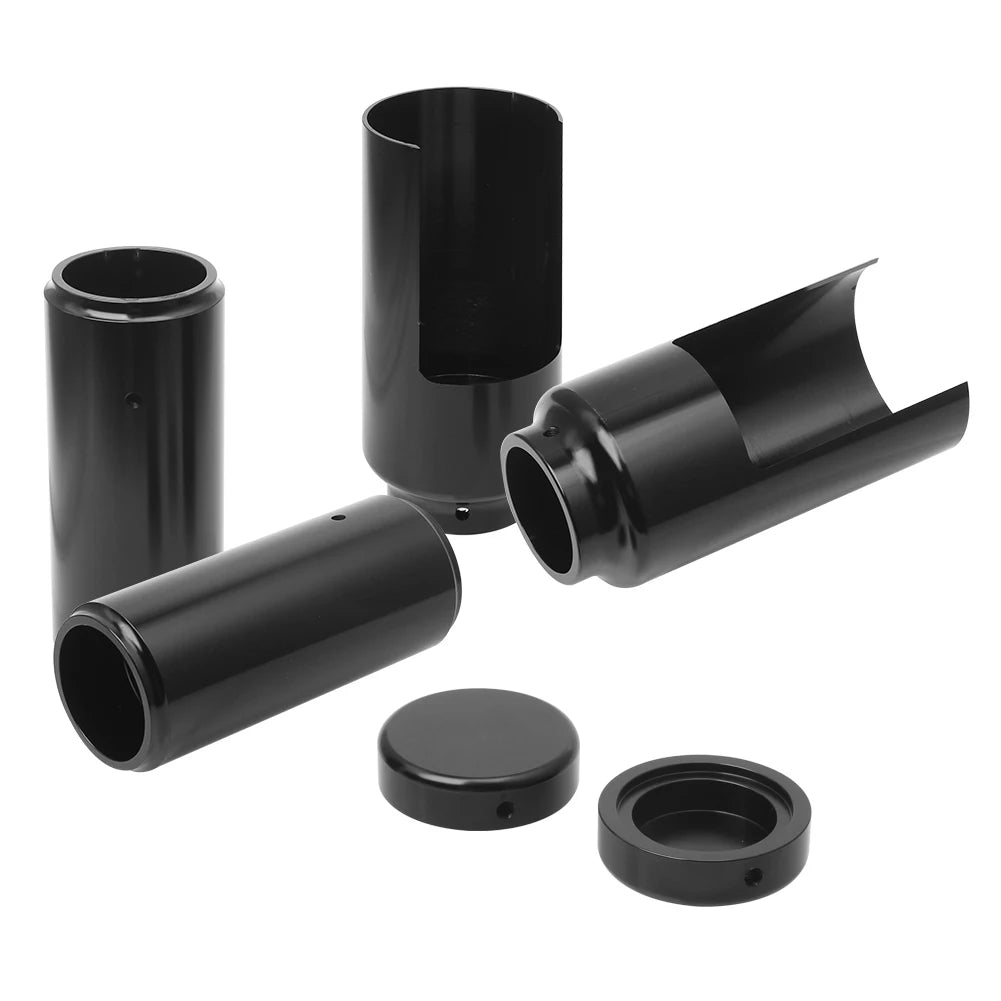 Motorcycle Front Fork Tube Caps Shock Absorber Cover Protective Sleeve For Harley Dyna FXD Stree - Automotive LED Light
