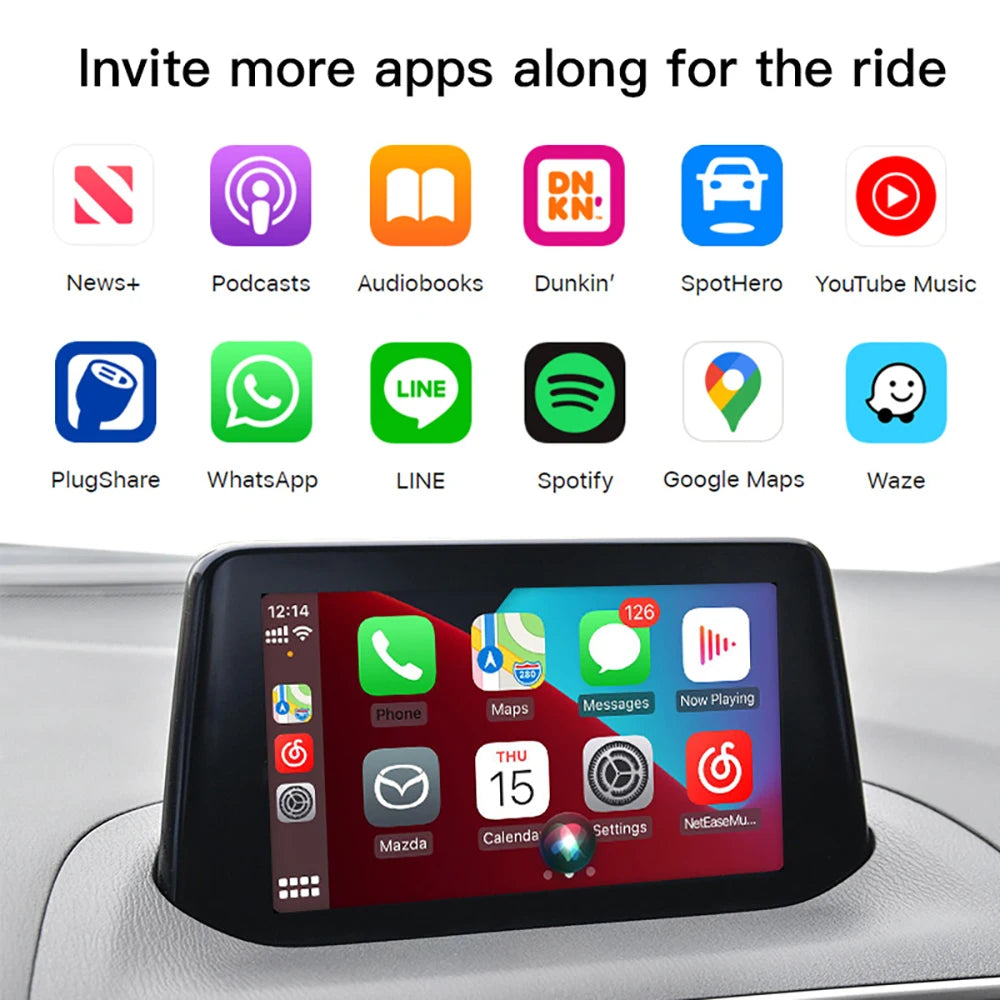 Suitable for Mazda Modification and Upgrade For Apple Carplay Android Auto Mazda2 Mazda3 6 | AUTOKITSHOP