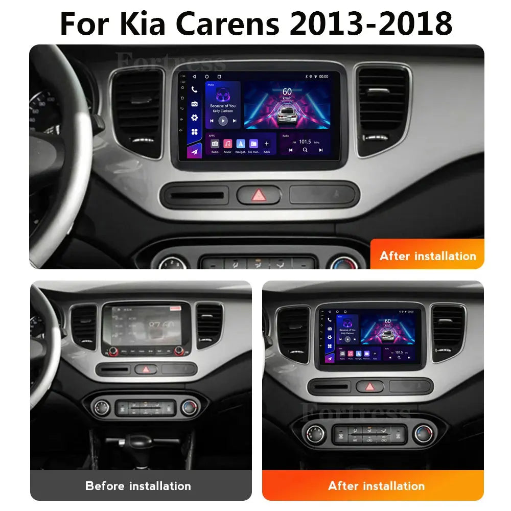 Android 16 Car Radio For KIA Carens Rondo RP 3 III 2007-2018 Head Unit GPS BT Wireless Car