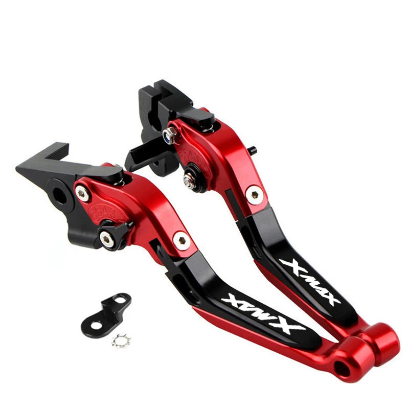 Fit For XMAX 300/250/125/400 2023-Present Parking Brake Lever Set Folding Handle Levers with Par - Automotive LED Light