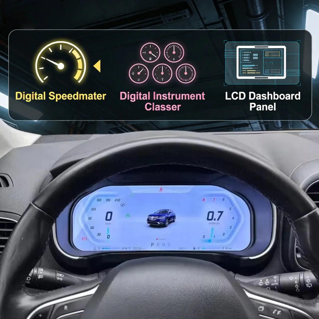 LED Interior Light Kit for Renault 2016-2019 - Canbus Error-Free Interior Bulbs