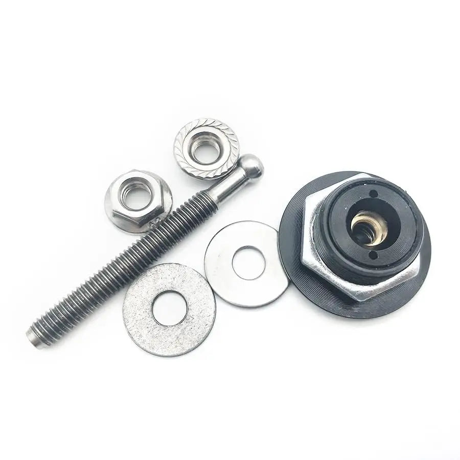 4x Car Push Button Quick Release Hood Bonnet Pin Lock Clip Bumper Latch Kit 30mm