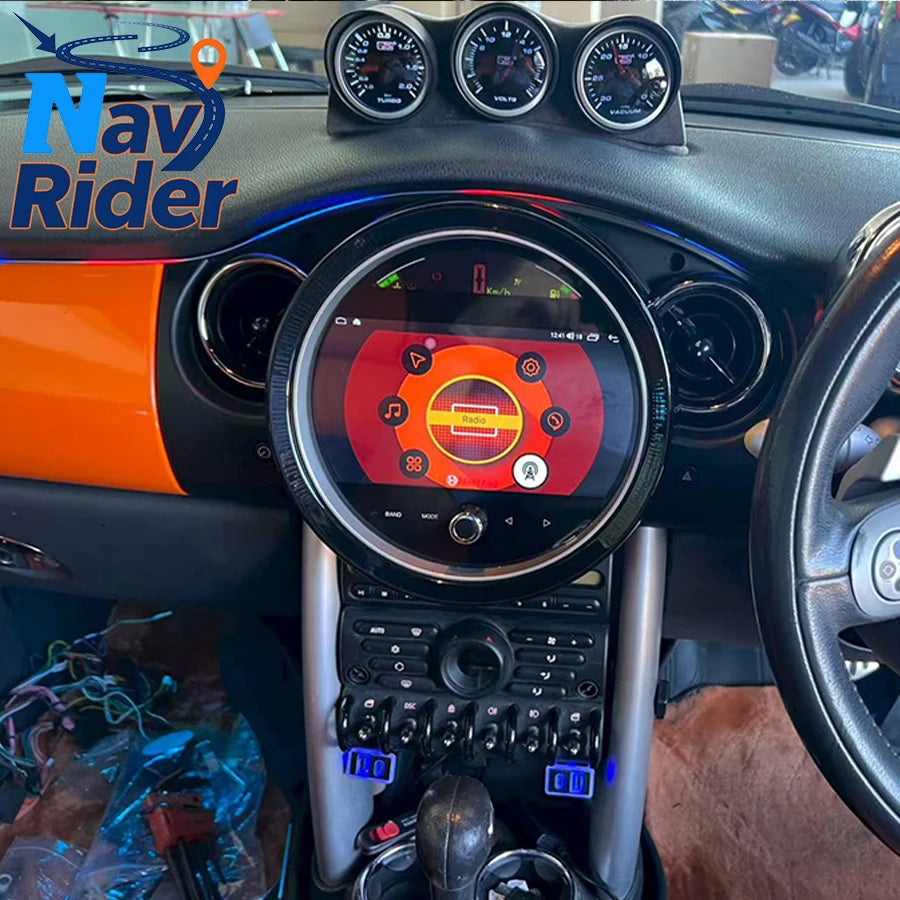 For BMW Mini Cooper R50 R52 R53 2004-2007 Android 15 Multimedia Video Player Stereo Car GP | AUTOKITSHOP