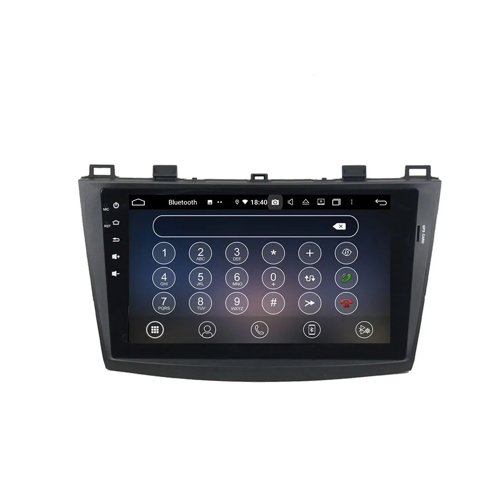Auto Stereo Android 14 Carplay For Mazda 3 2010-2012 Car GPS Navigation Carplay Multimedia