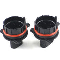 Rockeybright 2pcs H7 hid xenon bulb holder adapter hid lamp base for bmw e39 e60 520 530 7