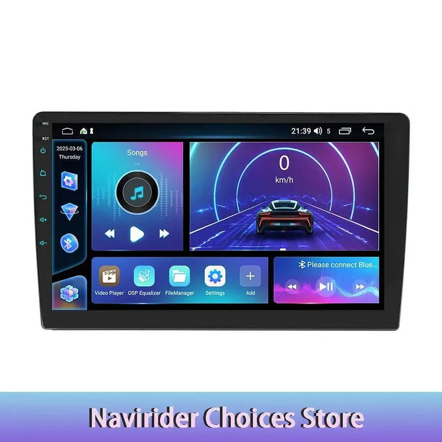 9/10.1inch Touch Screen Car Radio Multimedia Video Player Apple Carplay Android Auto Head
