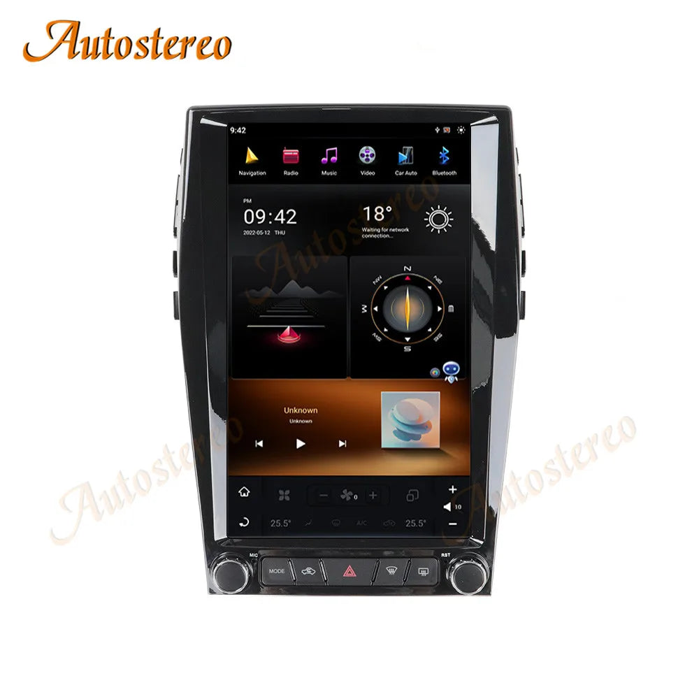 Carplay Android 13 13.6 Inch Car GPS Navigation For Ford EDGE 2015-2021 Tesla Style Head U