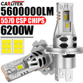 6200W 1:1 H7 LED CANBUS Light H1 H4 H11 9005 9006 HB3 HB4 9012 CSP Chip Plug&Play Wireless