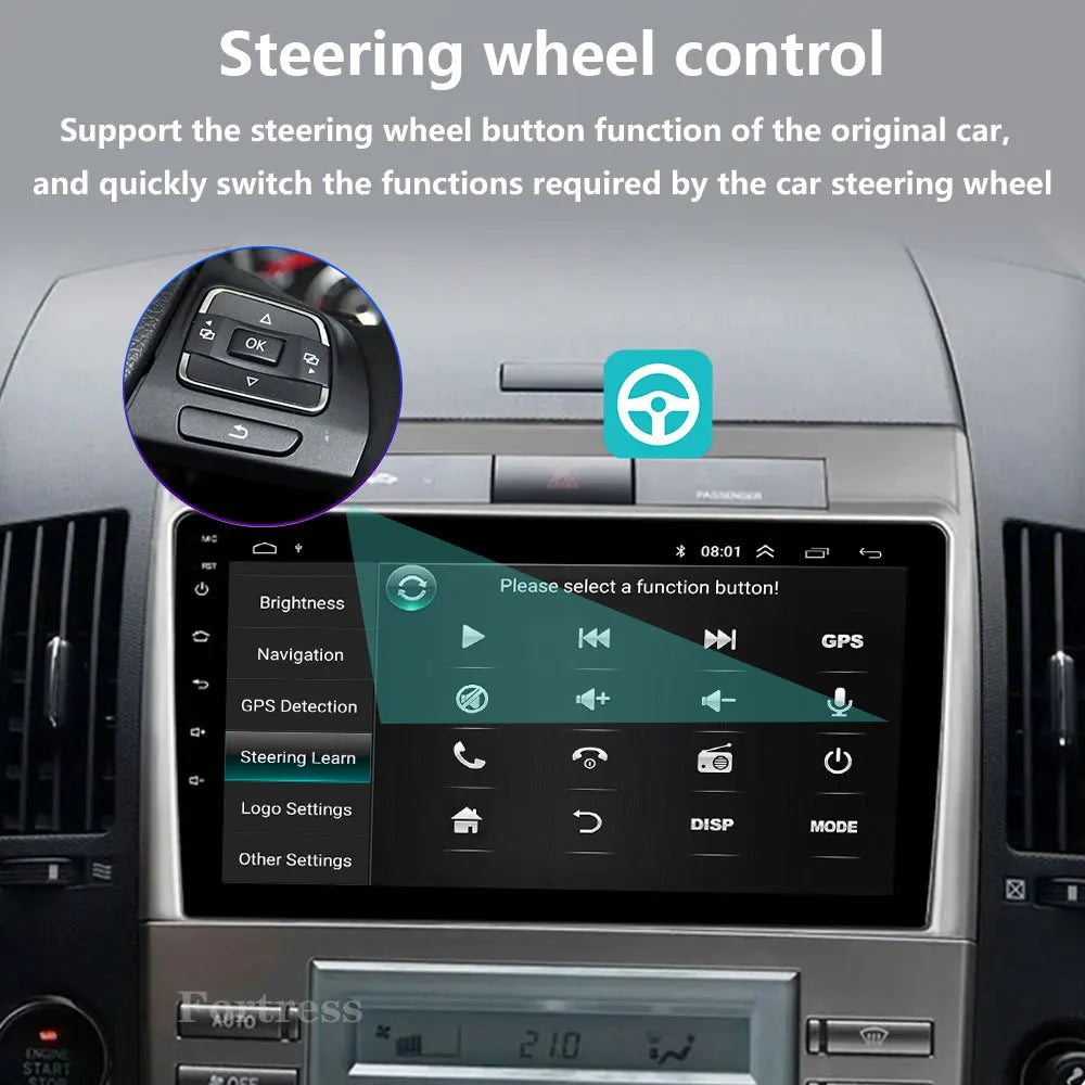 Android 16 For Toyota Corolla Verso 2004 2005 2006 - 2009 Car Radio Navigation Multimedia