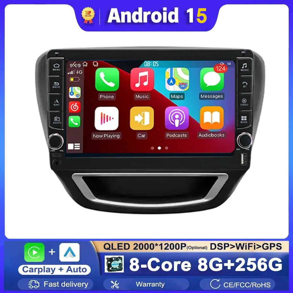 9Inch Android 15 For Chevrolet Cavalier 2016 - 2020 Car Radio Multimedia Player Auto Radio | AUTOKITSHOP