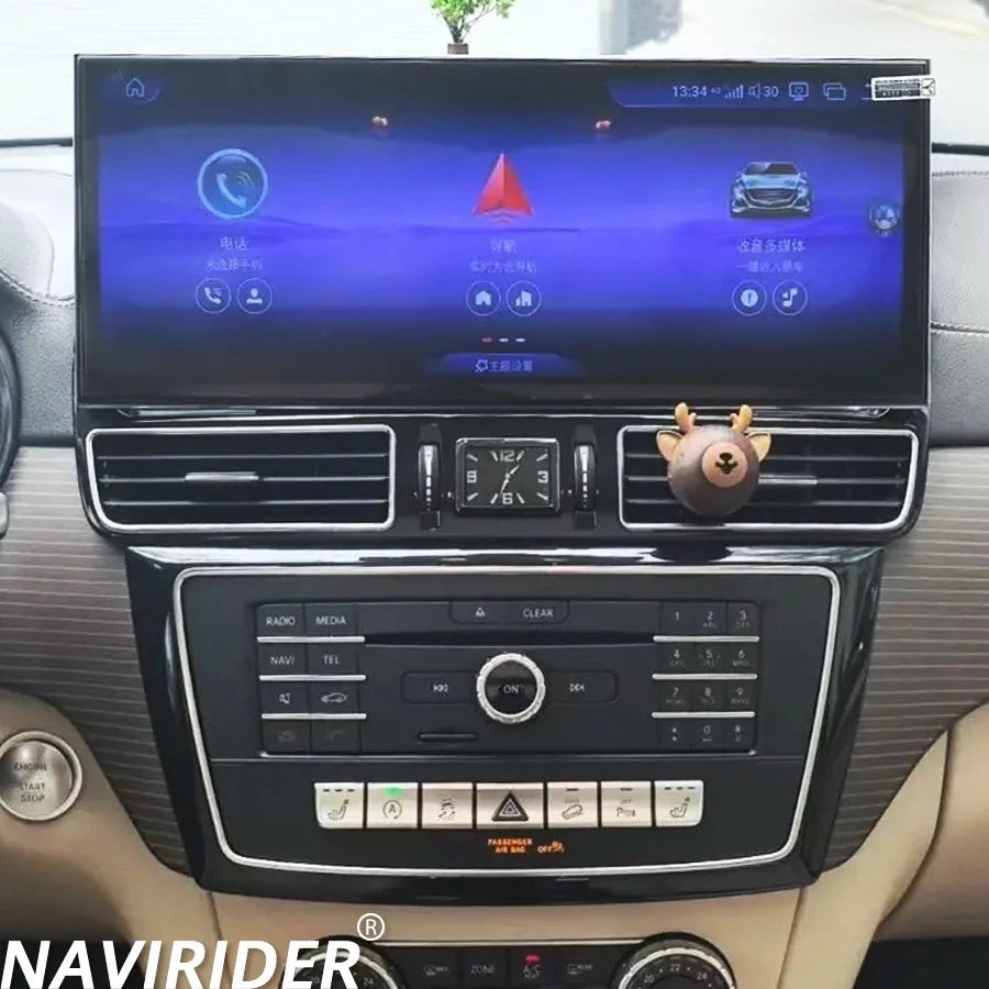 15.8inch Car Radio For Benz ML GL GLE GLS 2013-2015 Auto Android 15 Video Player Multimedi | AUTOKITSHOP