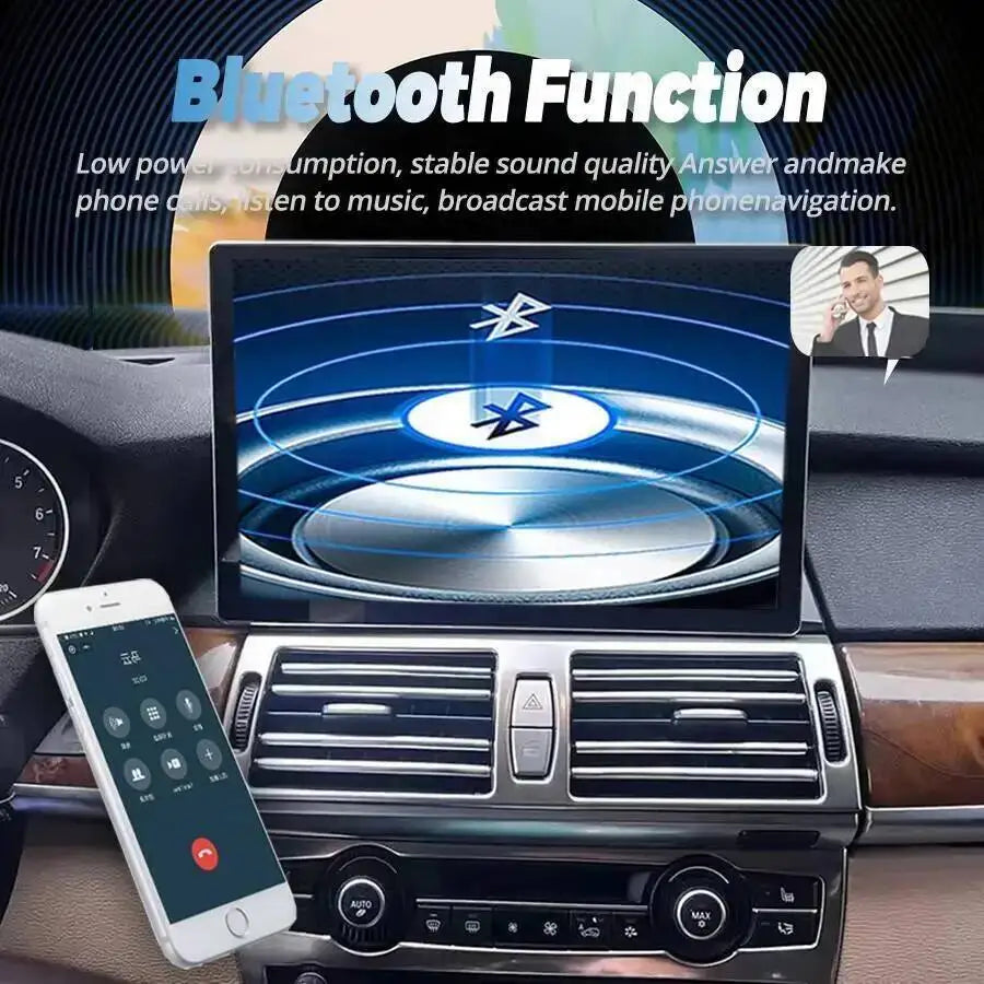 S 13.3inch Android 15 Carplay Auto Car Radio For Bmw X5 E70 X6 E71 CCC CIC Autoradio Stere | AUTOKITSHOP