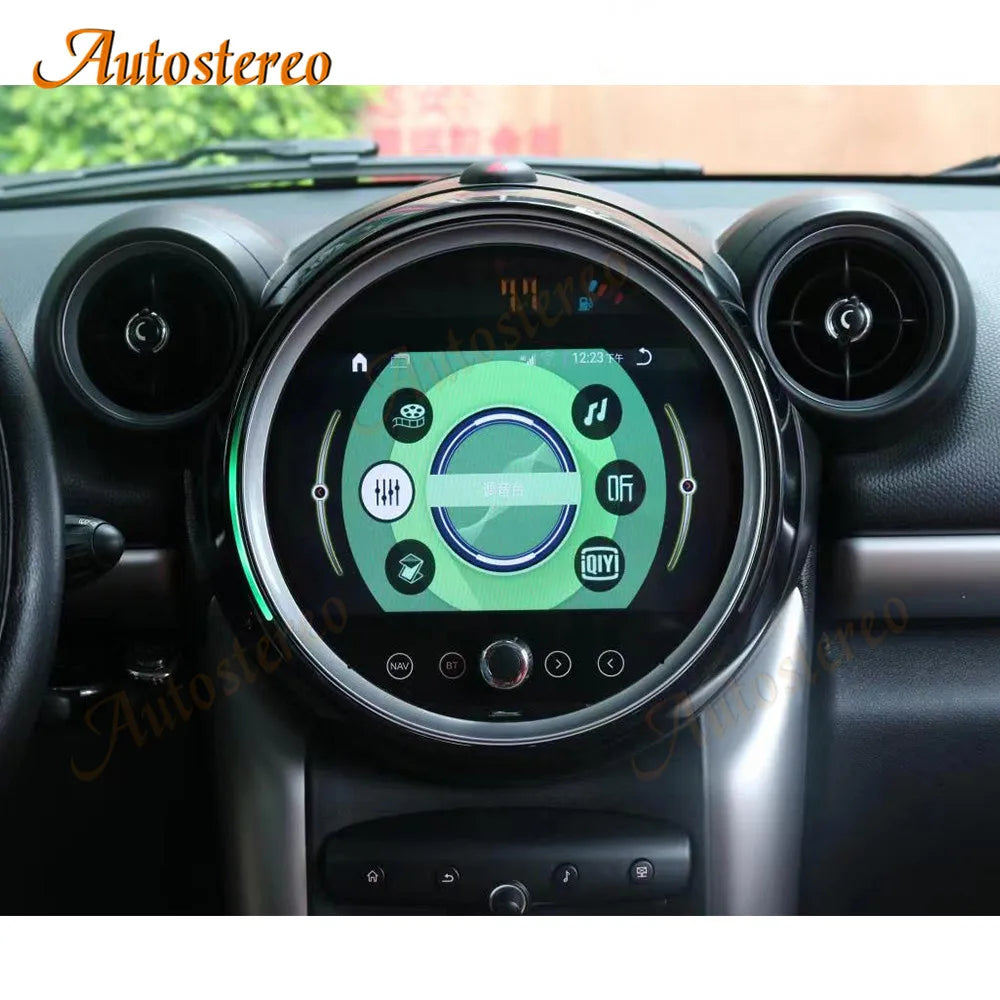 Carplay Colorful Auto Stereo Android 14 For MINI R54 R55 2007-2016 Car Multimedia Player G