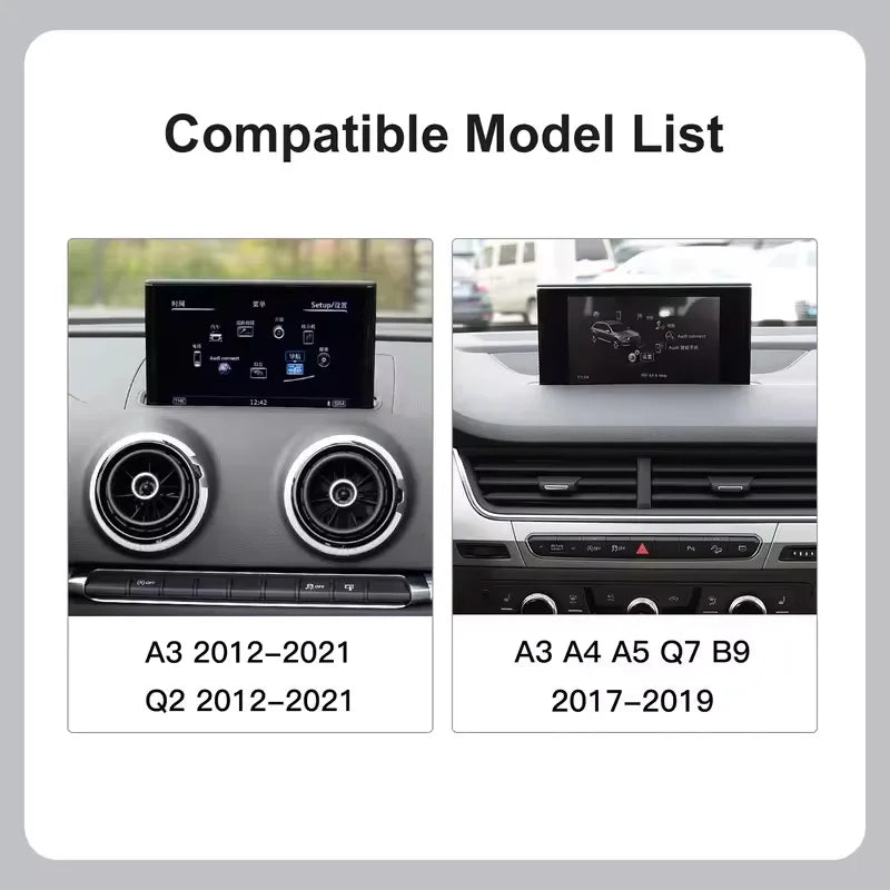 REEIIO 2026 New Wireless CarPlay Android Auto Module For Audi A3 8v Q2 8P 2013-2018 GPS Bl