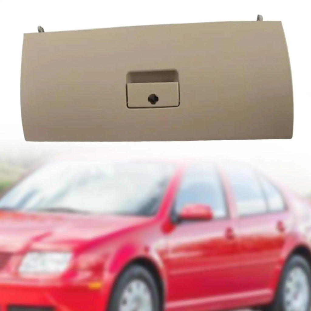 Beige Glove Box Door Lid 1J1857121A Directly Replace Easy Installation for Volkswagen Golf Bora  - Automotive LED Light