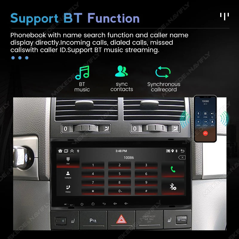 8.8inch Android 15 Car Radio Stereo for VW Tiguan Touran Caddy Jetta Polo Passat Seat Carp | AUTOKITSHOP