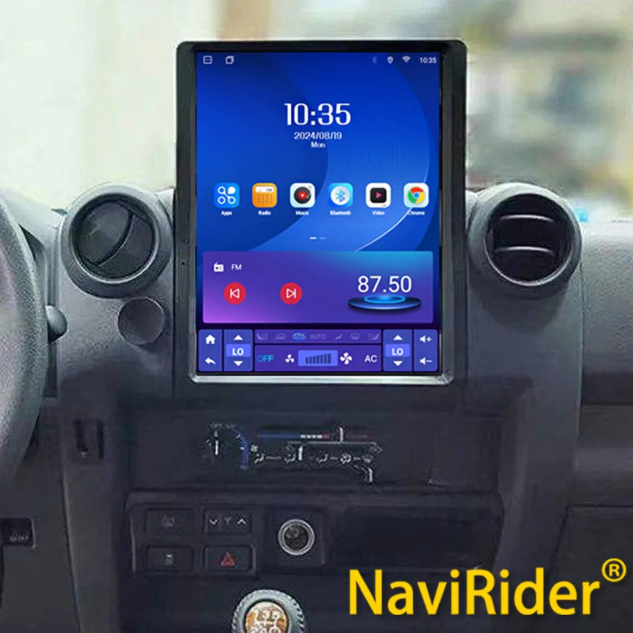 12.1inch GPS Navigation For Toyota Land Cruiser LC70 LC75 LC76 2007-2021 Android Screen CA | AUTOKITSHOP