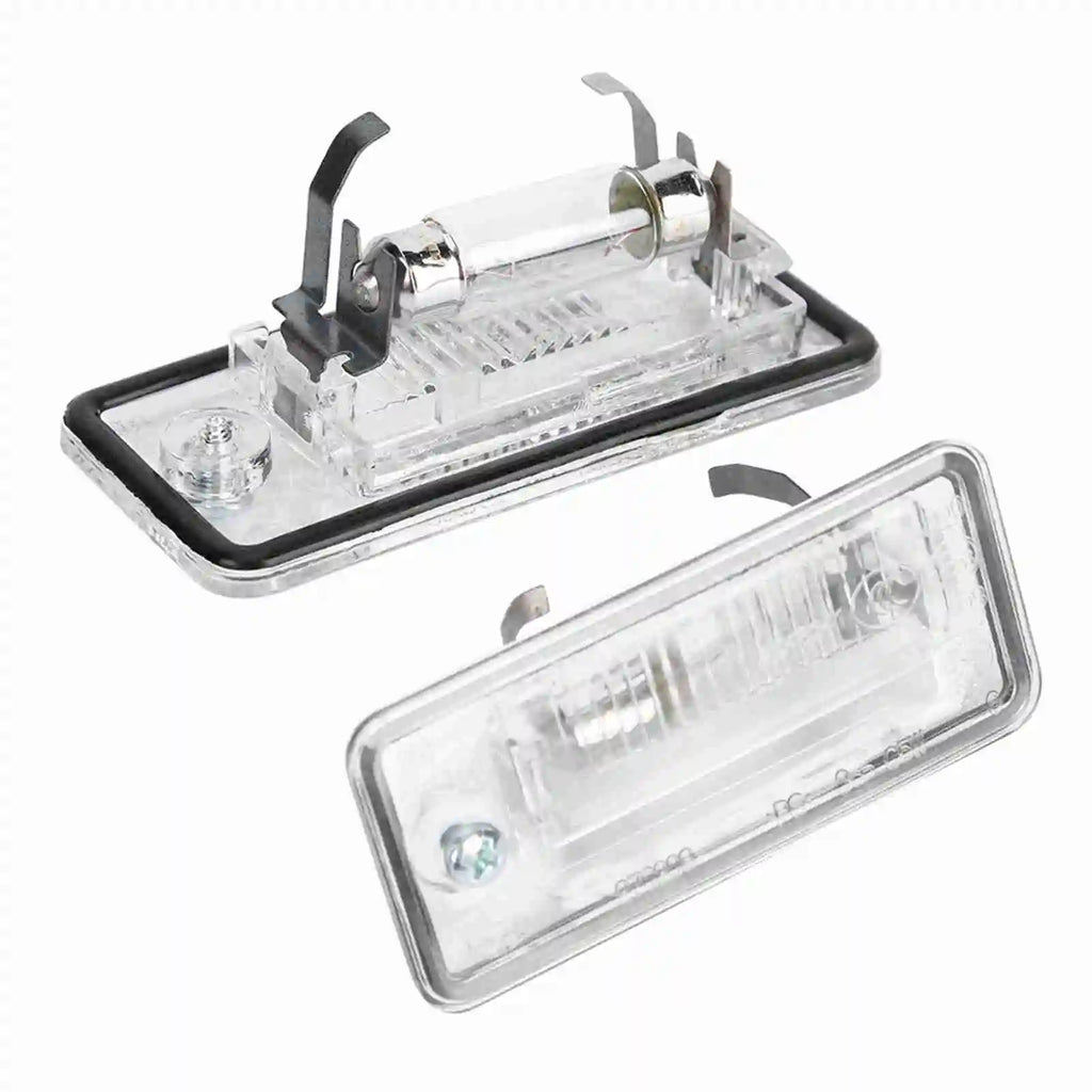 License Plate Light Pair of License Plate Light 8E0807430A 8E0807430B Fit for Au for Audi RS4 A5 A3 - Canbus LED Car Lig