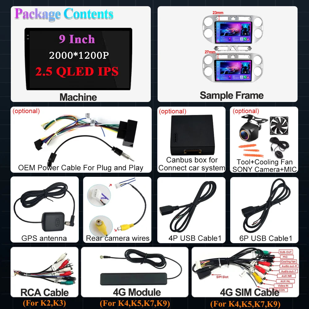 Android 16 Car Multimedia Radio For Vw Volkswagen Tiguan 1 Nf 2006 2008-2012 2013 2014 201 | AUTOKITSHOP