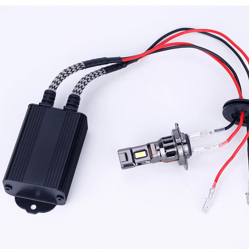 H7 Car Load Resistor Error Canceler LED Decoder Canbus Free Wiring Canceler Decoder Light