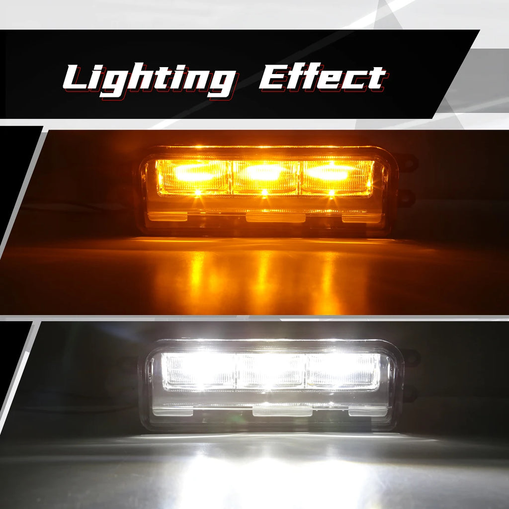 For Toyota Tacoma 2024 SR SR5 for TRD Sport PreRunner Led Fog Lights DRL Daytime Running L | AUTOKITSHOP