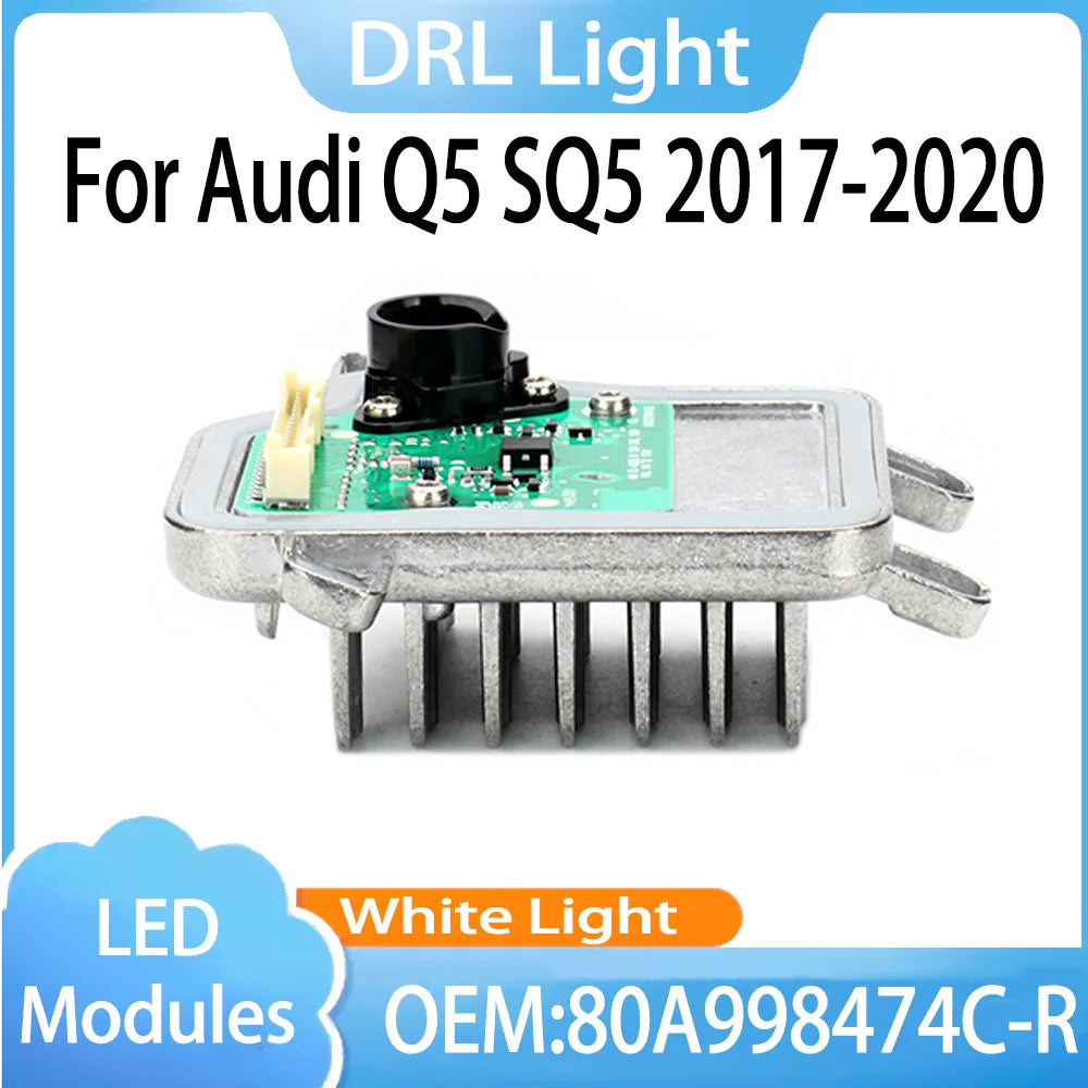 White Color Angel Eyes Module Source Module 80A998474C-R DRL Headlight Module Control Unit