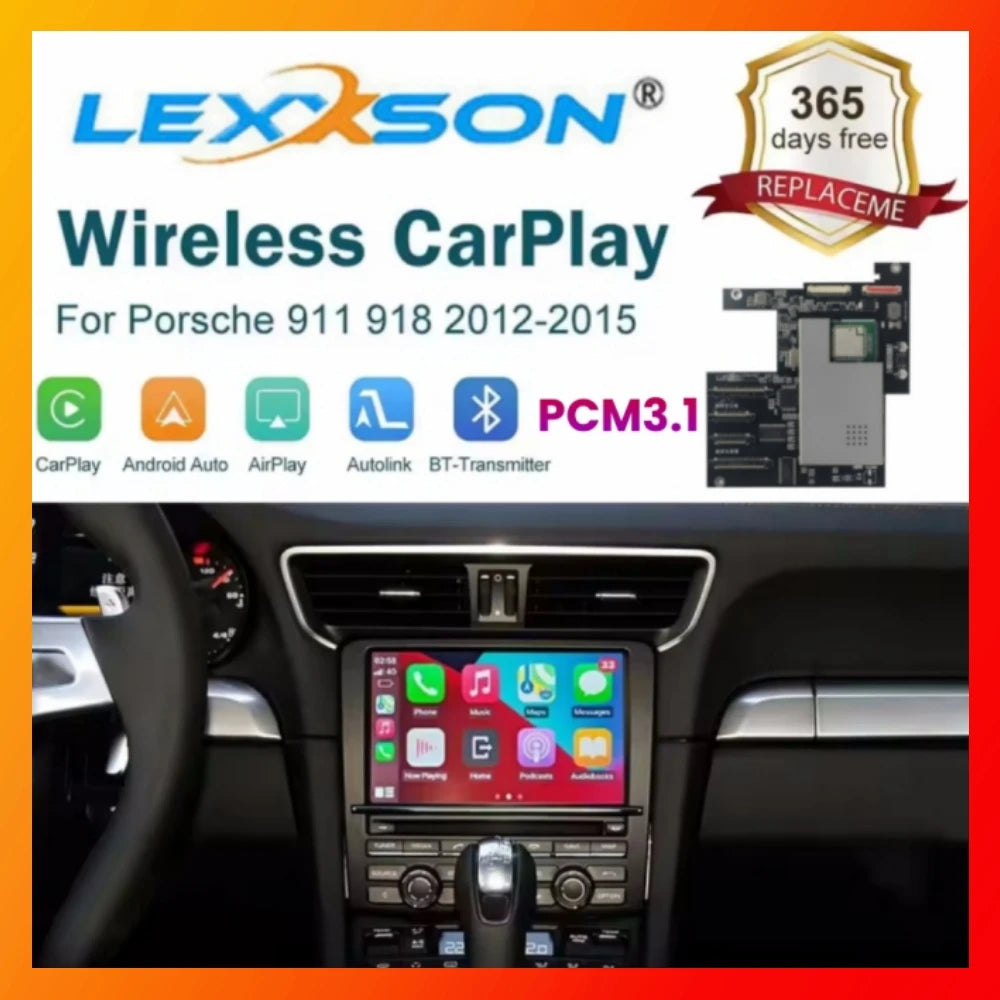 Wireless Carplay Android Auto Module For Porsche PCM3.1 Panamera Cayenne Cayman Macan Boxs | AUTOKITSHOP