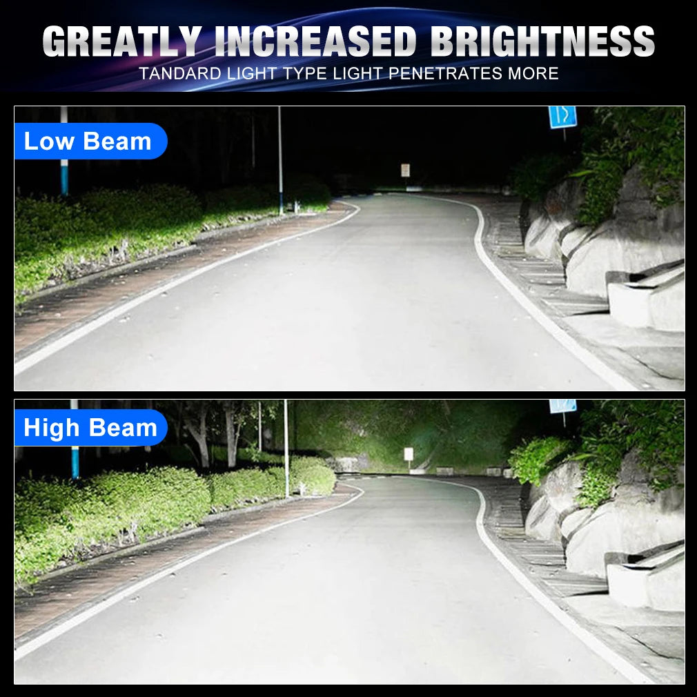 XSTORM H7 LED Light Bulb 140W 30000LM H1 H3 H4 H8 LED Headlight Canbus 9005 HB3 9006 HB4 9