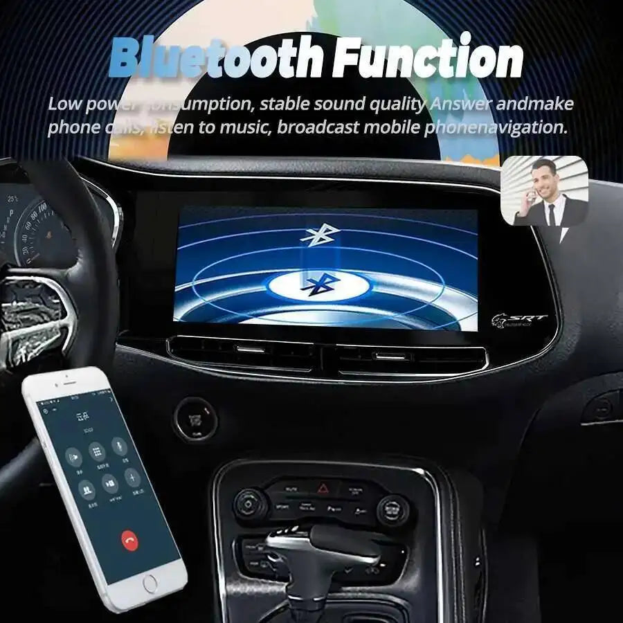 For Dodge Challenger Charger SRT Hellcat 2010-2024 Android Car Radio Video Multimedia Play | AUTOKITSHOP