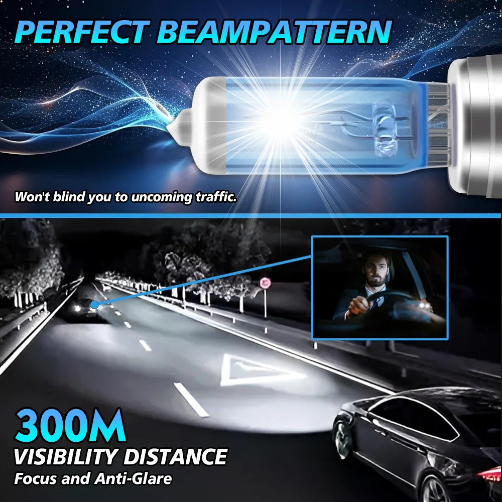 H7 Motorcycle Headlight 12V 100W Super Bright Halogen Lights Bulbs 6000K White For Kawasak