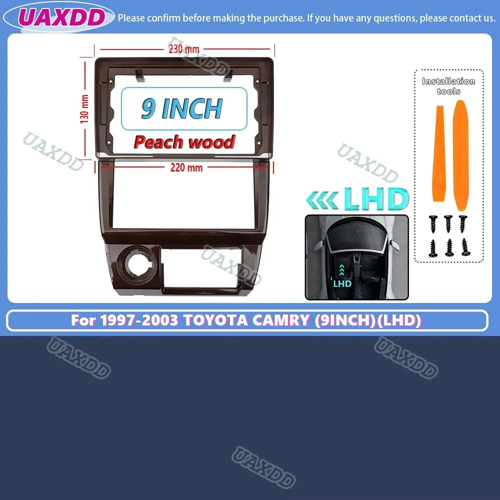 Adaptateur cadre lecteur decodeur Canbus radio Android tableau bord panneau montage FOR 20