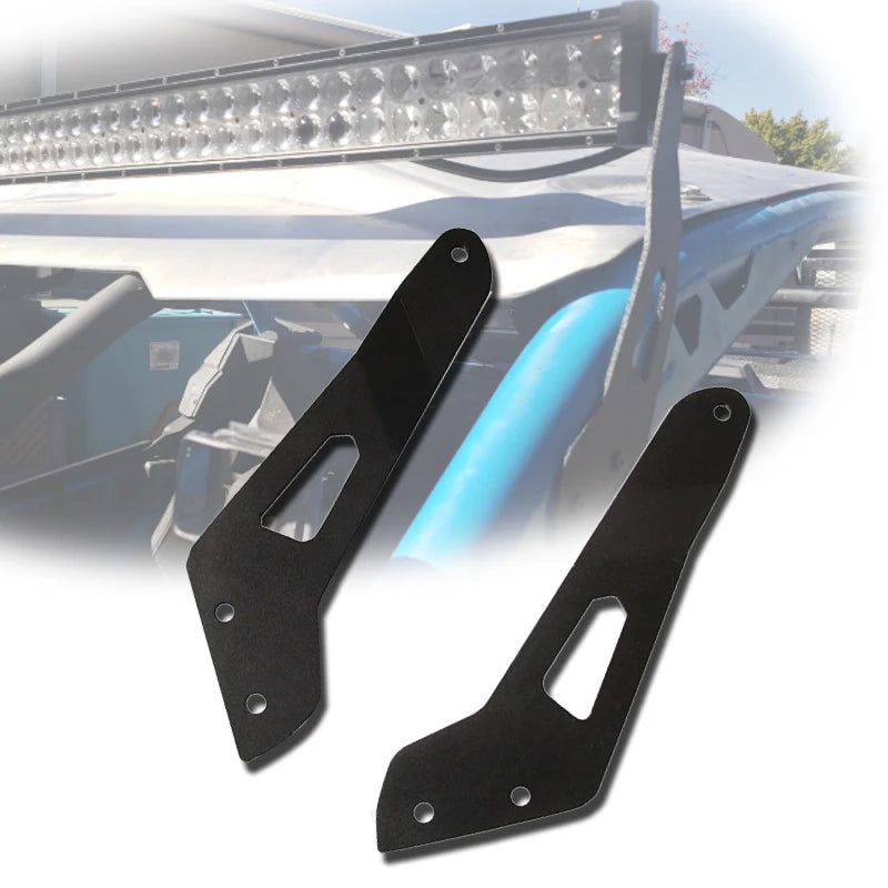 Light Bar Upper Roof Mounting Brackets For Can-am Maverick X3 2017-2019