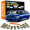 ZITWO 10Pcs LED Interior Light License Plate Lamp Kit For Subaru WRX 2015 2016 2017 2018 2019 20 - Canbus LED Car Light