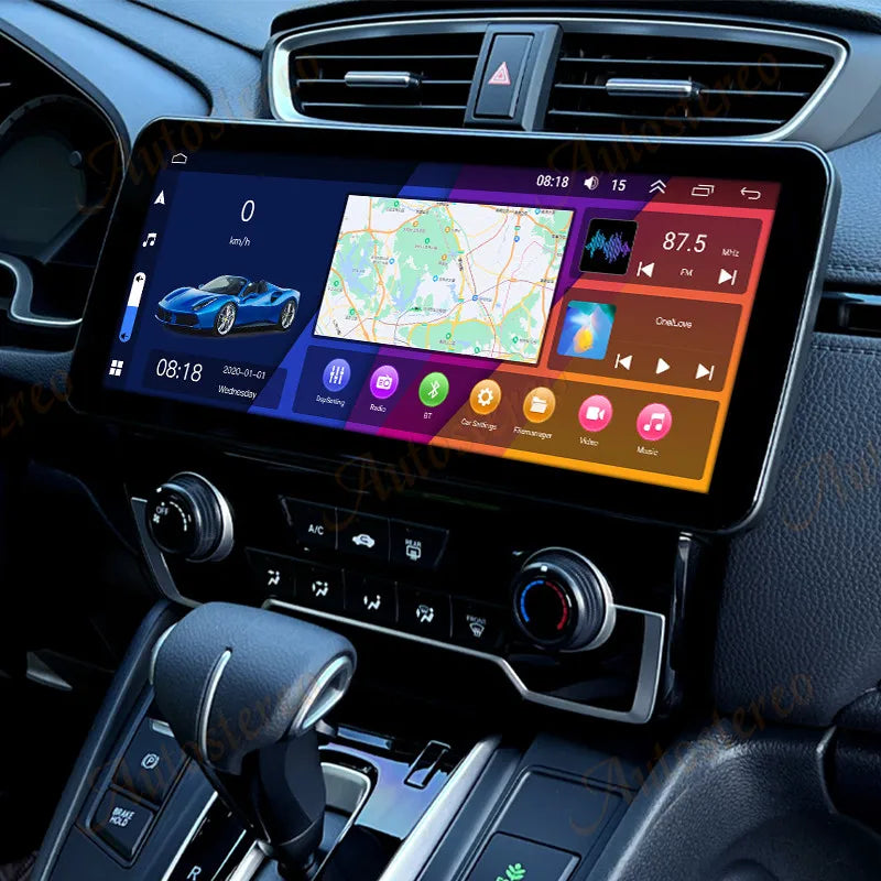 Auto Stereo For Honda CRV CR-V 2017 2018 2019 2020 2021 Android 13 Car GPS Navigation Mult