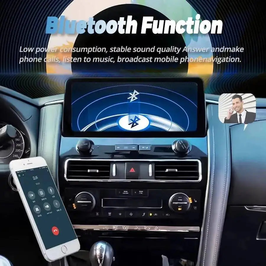 Head Unit Stereo 12.3inch For Nissan Armada Patrol Royale SL Y62 QX80 QX56 CarPlay 2009-20 | AUTOKITSHOP