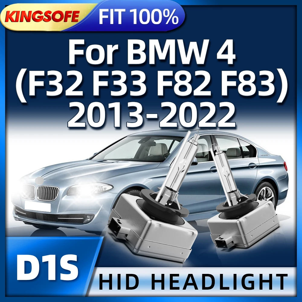 HID Xenon Lamp 35W 6000K White Light Car Bulbs For BMW 4 F32 F33 F82 F83 2013 2014 2015 20