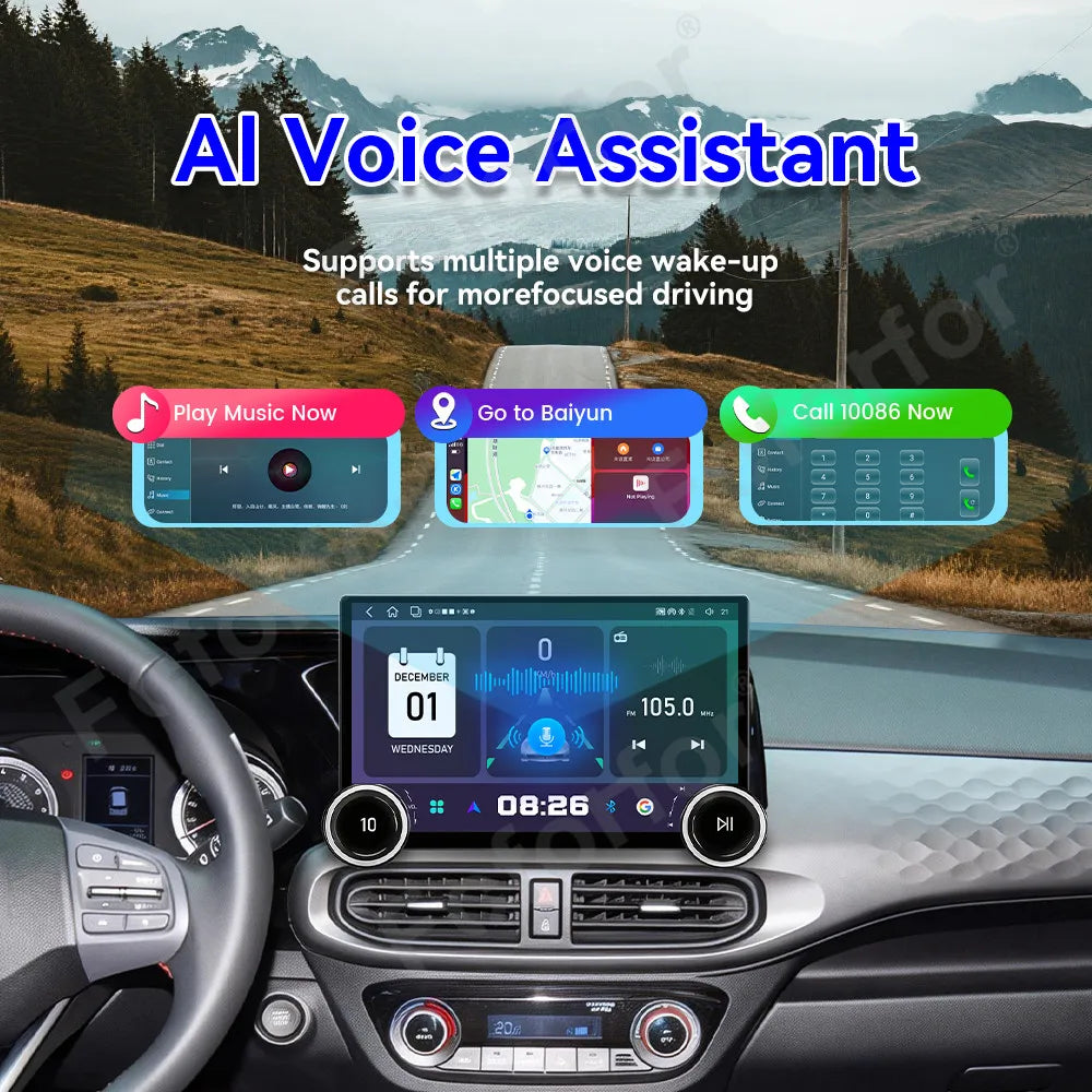 Smart Navigation Android 15 11.5 Inch HD Touch Wireless CarPlay Android Auto GPS Navi Car