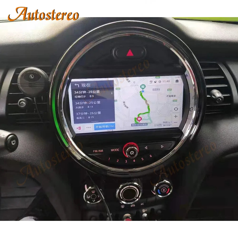 Carplay Colorful Auto Stereo Android 14 For MINI R54 R55 2007-2016 Car Multimedia Player G