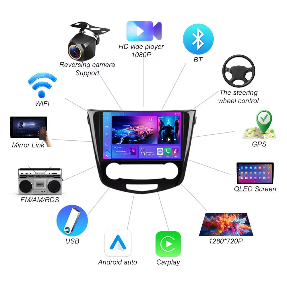 Android 16 For Chevrolet Trax 2017 2018 2019 Carplay Car Radio Android Auto Gps Multimedia | AUTOKITSHOP